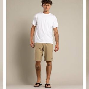 Oakley Men’s‎ Hybrid Shorts Khaki Outdoor Performance Size 32 Quick Dry